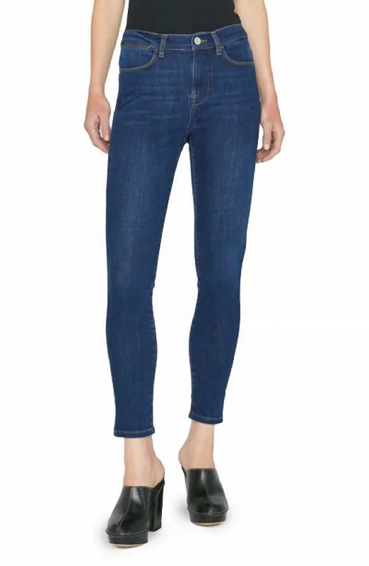 Incredible Offers Le High Skinny Slit Hem In Blue