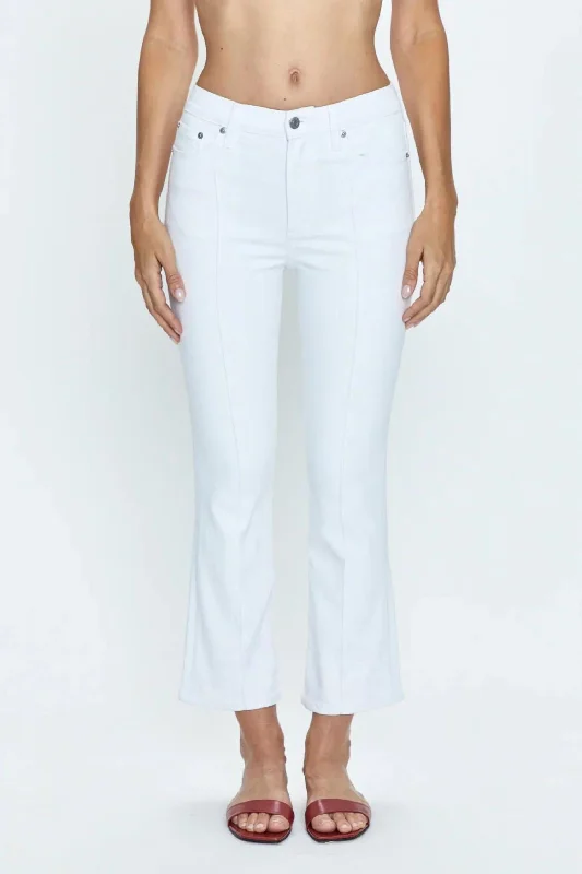 Fantastic Offers Lennon High Rise Boot Jeans In Le Blanc