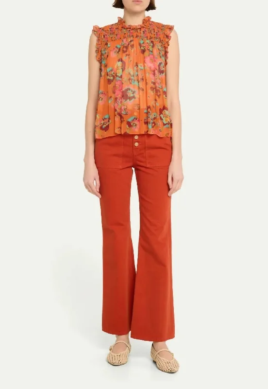 Fantastic Offers Lou Jeans In Red Ochre