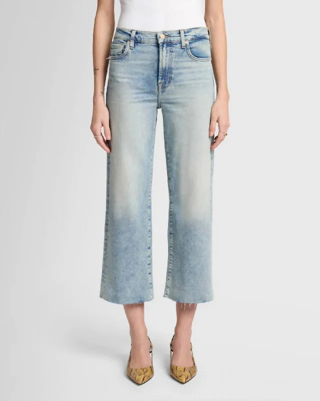 Today Only Luxe Vintage Cropped Alexa Jeans In Desert Sky