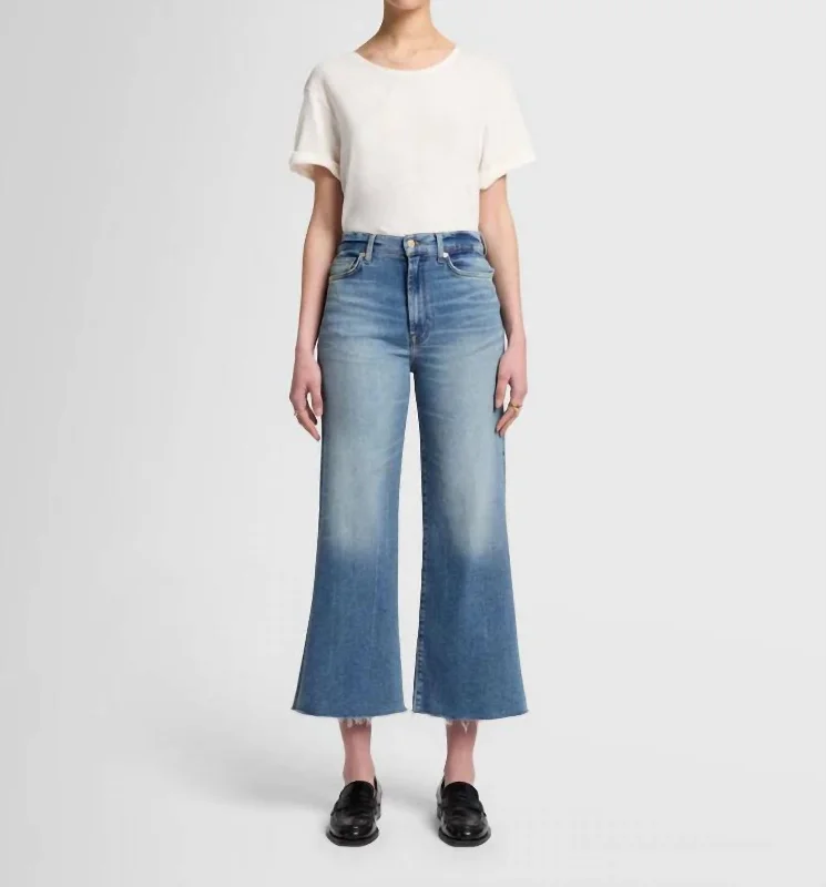 Crazy Savings Luxe Vintage Ultra High Rise Cropped Jo Jeans In Panorama