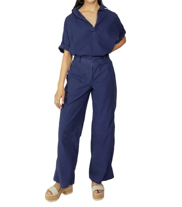 Limited Edition Milagro Parachute Pants In Navy