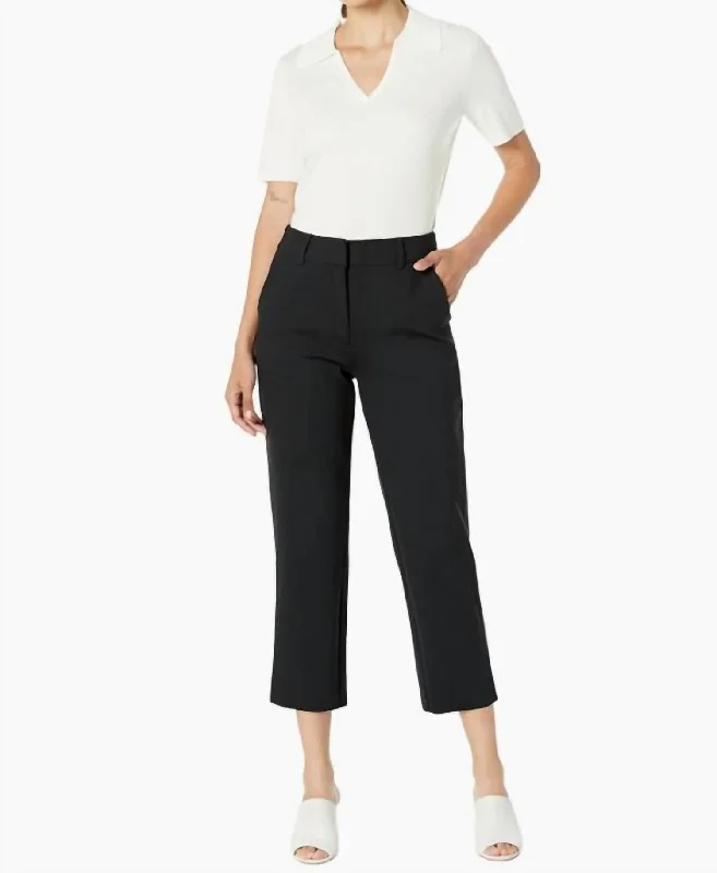 Crazy Savings Neoprene Ceo 7/8 Trouser Pants In Black