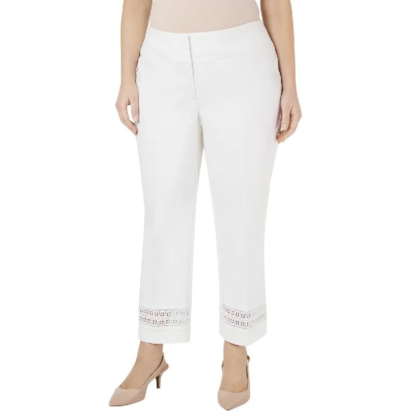 Special Price Plus Womens Slim Leg Tummy Control Ankle Pants