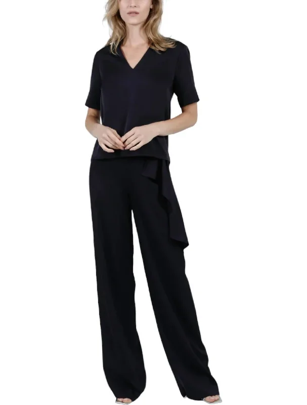 Daily Specials Printemps Sateen Pants In Midnight