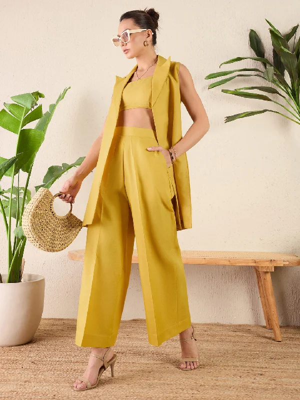 Savings Galore Three Piece Linen Co-ord Set