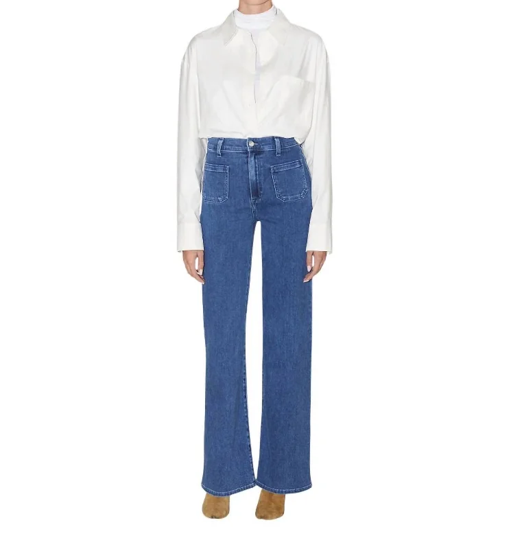 YEAR-End Sale Virginia Wide Leg Jean In Love Song