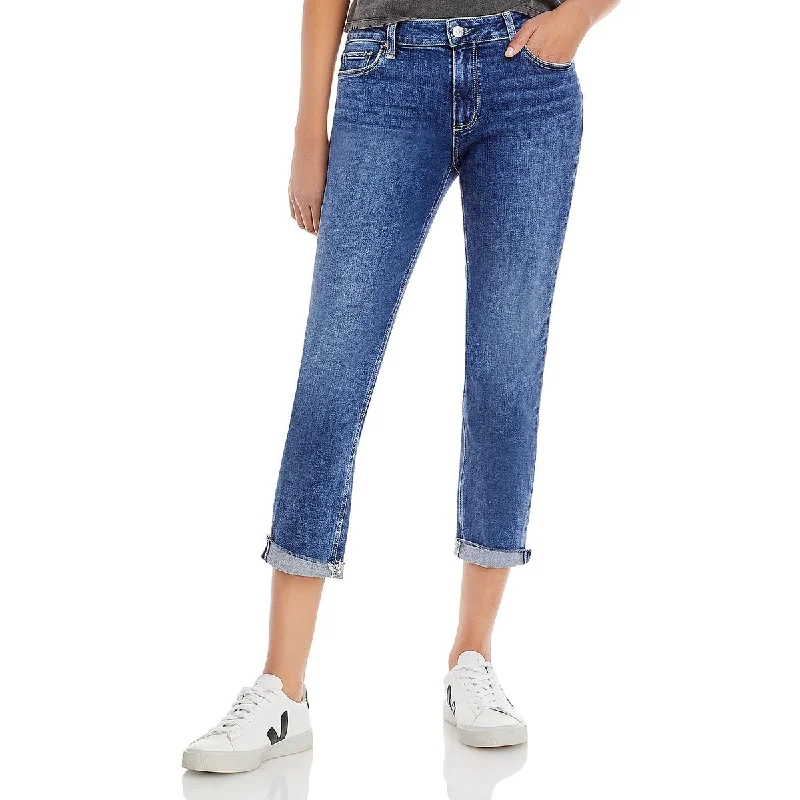 Sale Event Womens Raw Hem Skinny Boyfriend Jeans