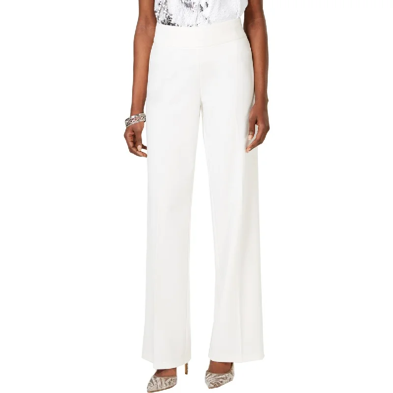 New Deals Womens Wide Leg Regular Fit Pants
