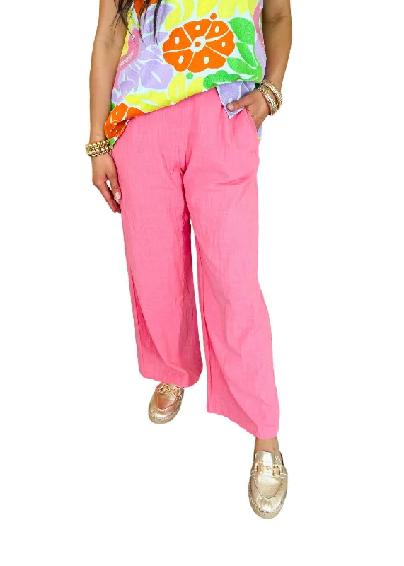 Weekend Deal Zinnie Pant In Pink