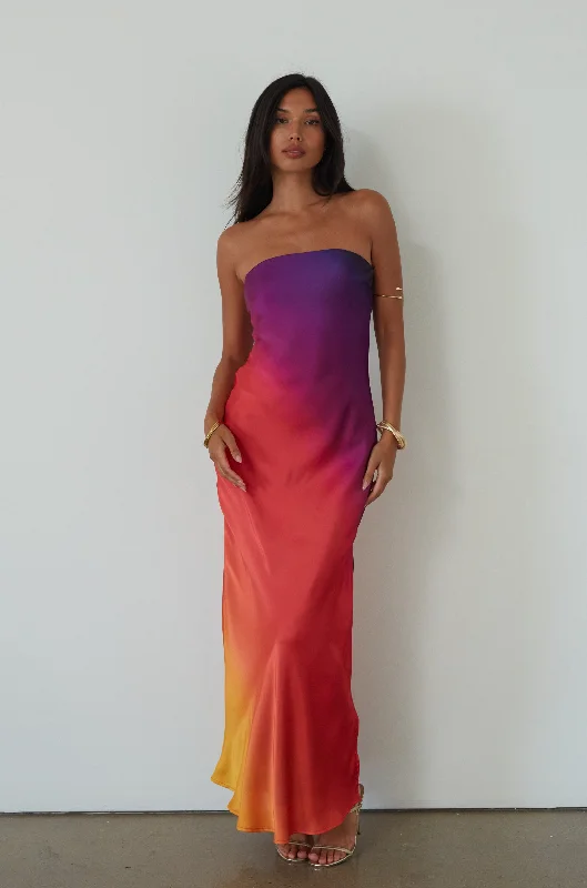 Online Exclusive Cali Sunset Maxi Dress