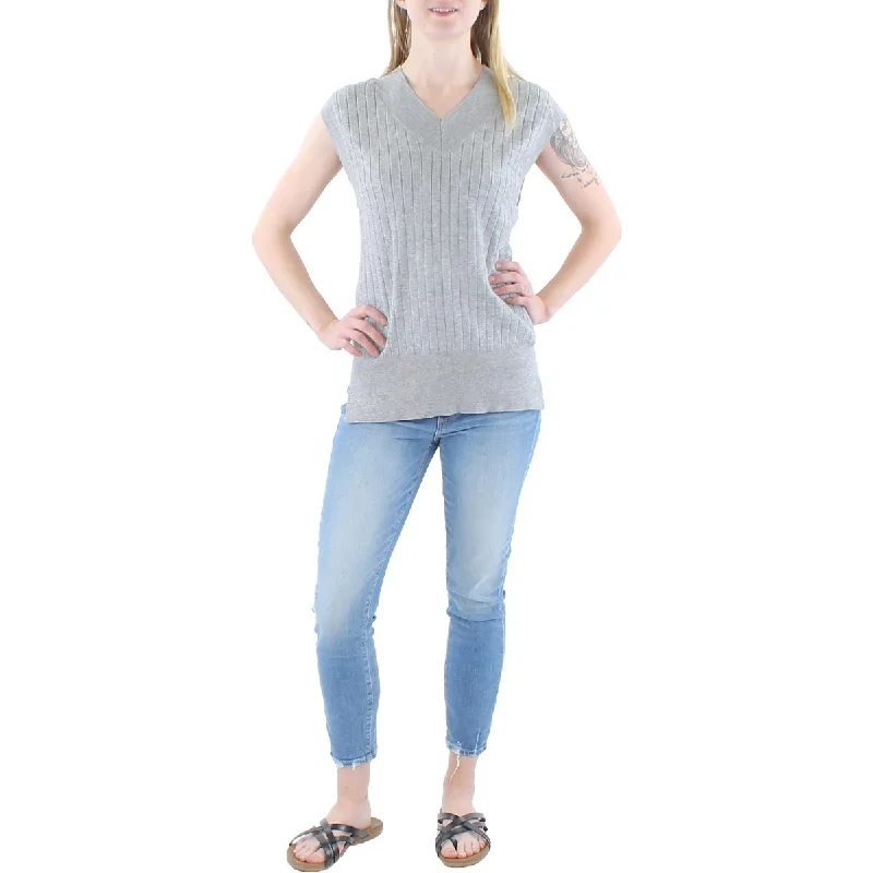 Flash Sale City Studios Womens Juniors Knit Sleeveless Casual Vest