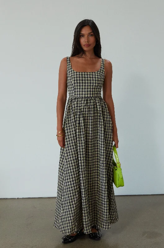 Act Now Farmhouse Flair Maxi Dress
