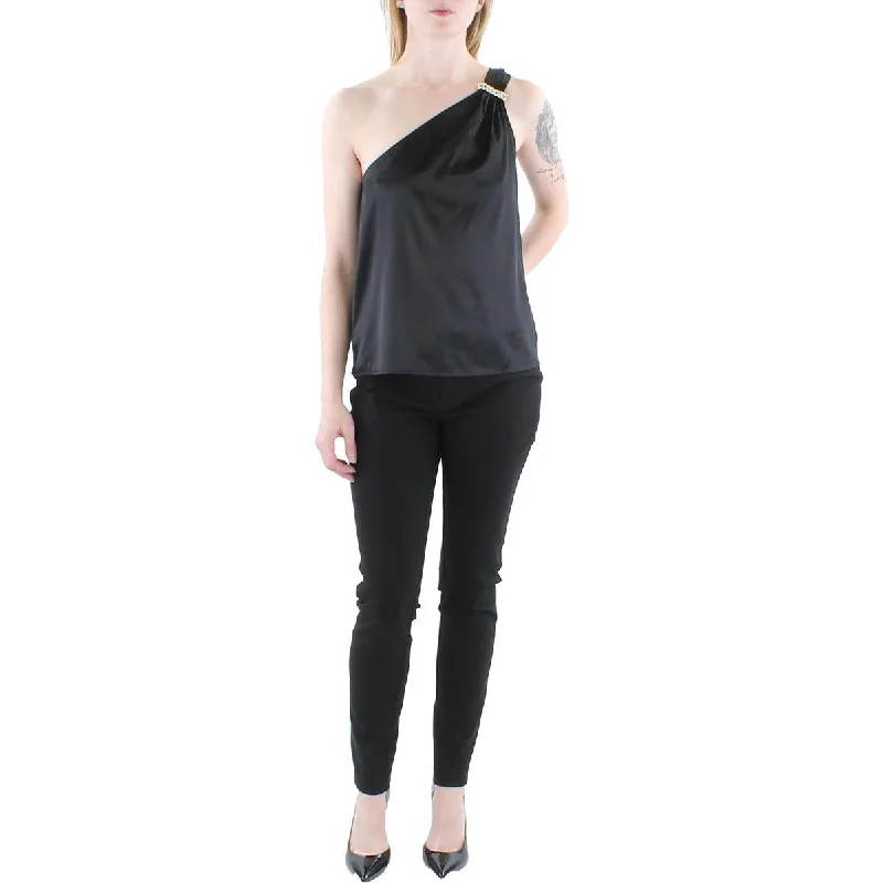 Bargain Prices Generation Love Womens Lia Silk One Shoulder Blouse
