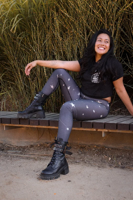 Shop and Save Great Star Nation Black Hot Pant