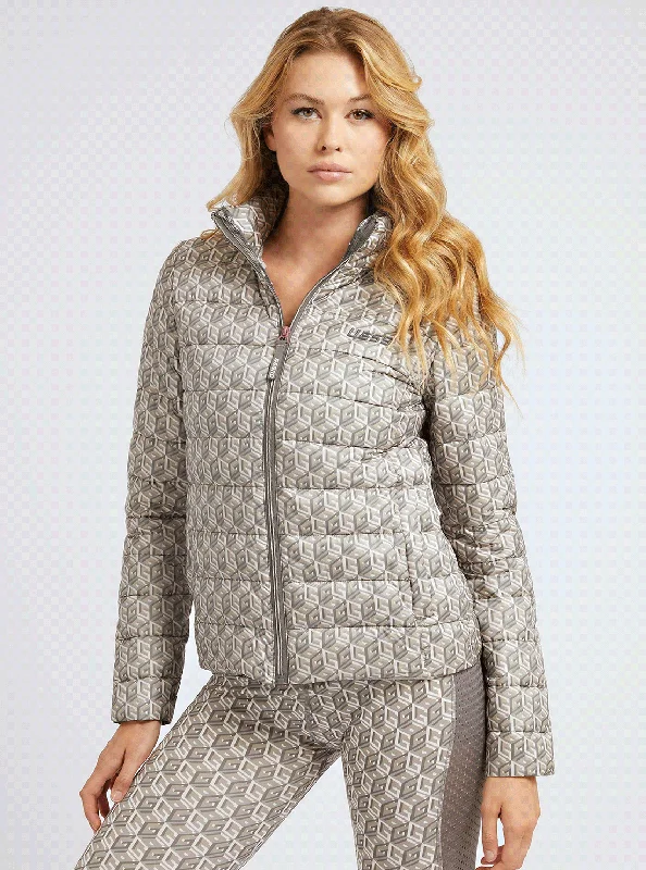 Today's Special Grey G Cube Eireen Active Puffer Jacket