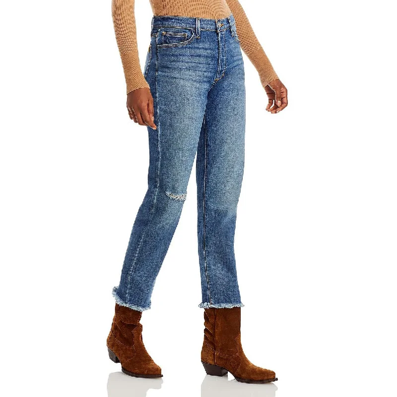 Shop and Save Joe's Womens The Honor Straight Cropped Ankle Jeans