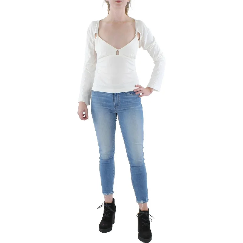 Low Prices Jonathan Simkhai Womens Dakota Modal Open Back Pullover Top