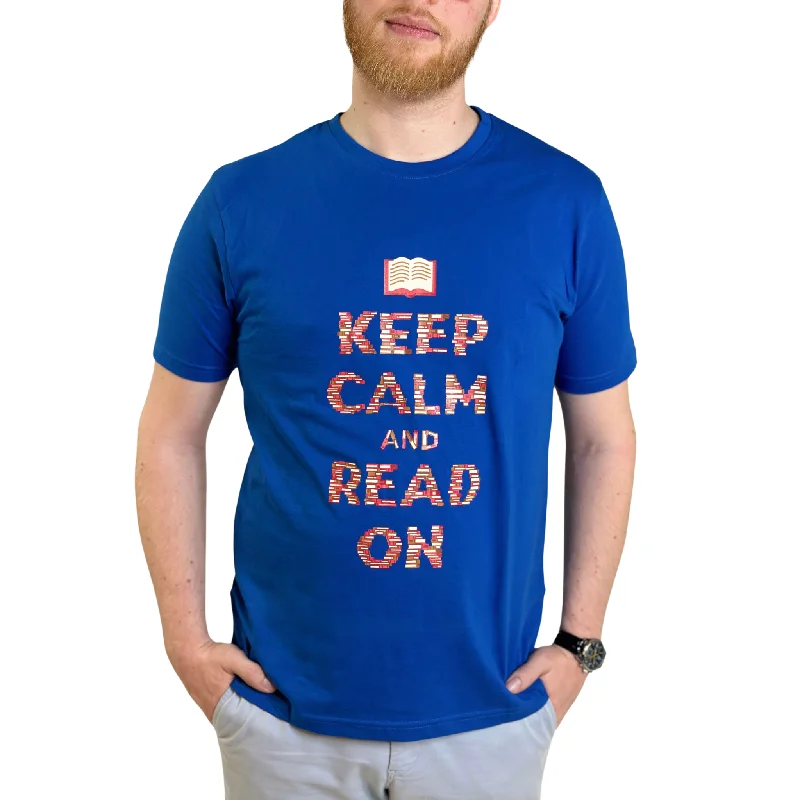 Final Markdown Keep Calm and Read On Unisex Adults T-Shirt [FINAL SALE]