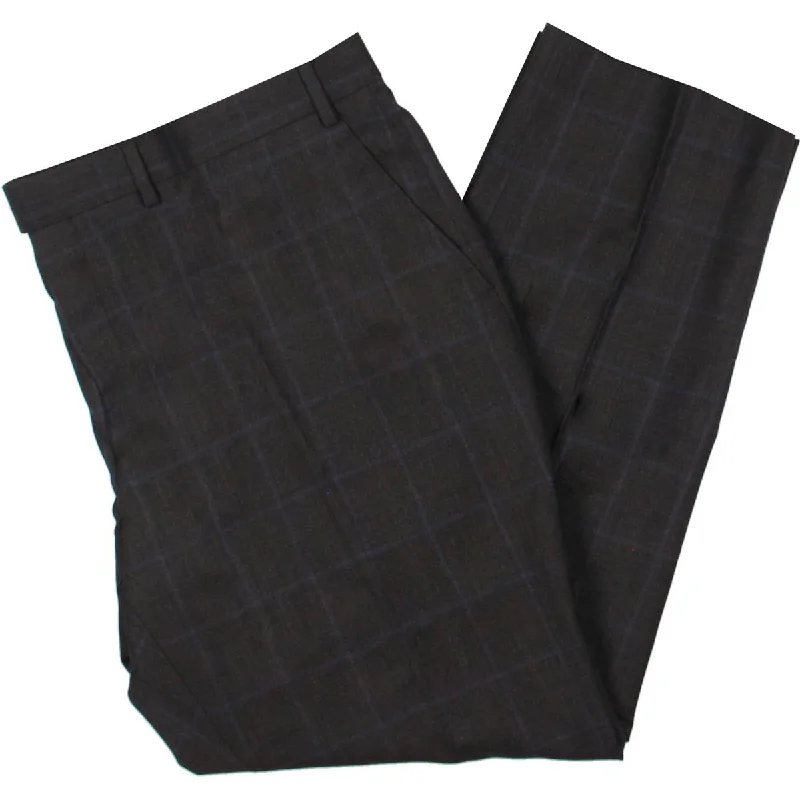 Special Savings Lauren Ralph Lauren Mens Edgewood Wool Plaid Suit Pants
