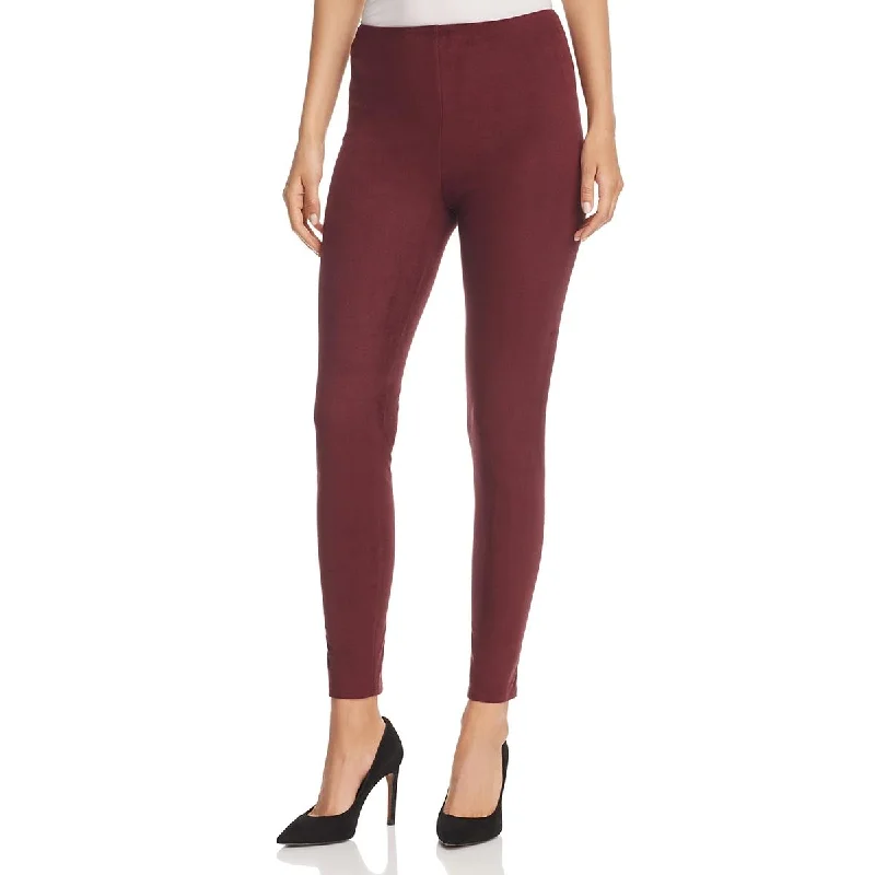 Deal Dash Lysse Leggings Womens Stretch Faux Suede Leggings