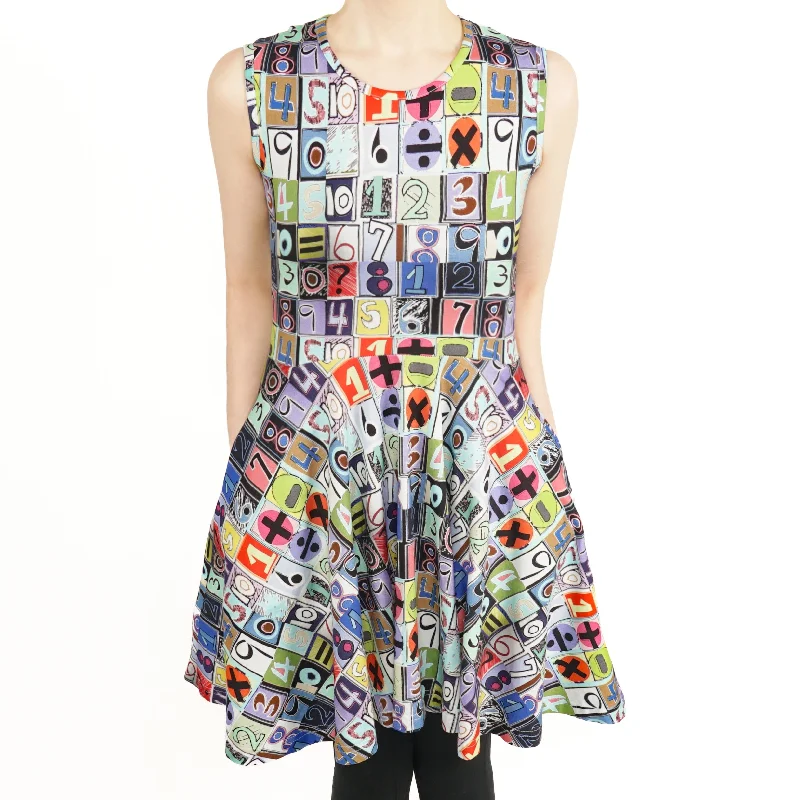 Shop and Save Math Doodles Kids Twirl Dress [FINAL SALE]