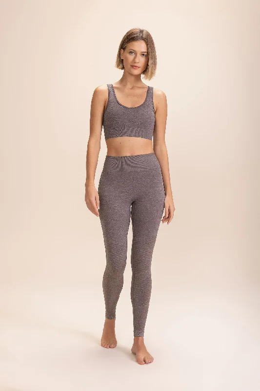 Year-End Sale Stripe Seamless Sports Bra