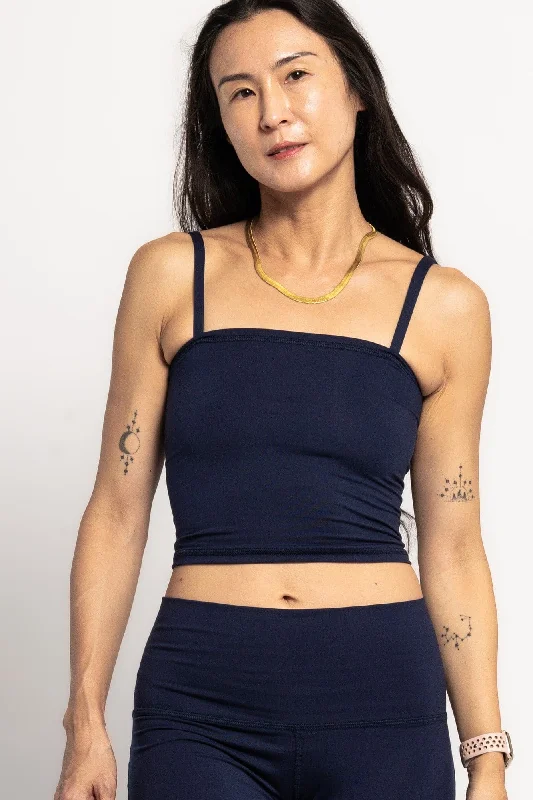 Year-End Sale Solid Navy Tube Top ♡