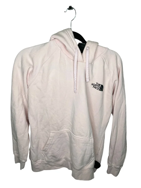 Overstock Sale Athletic Sweatshirt Hoodie By The North Face In Pink, Size: M