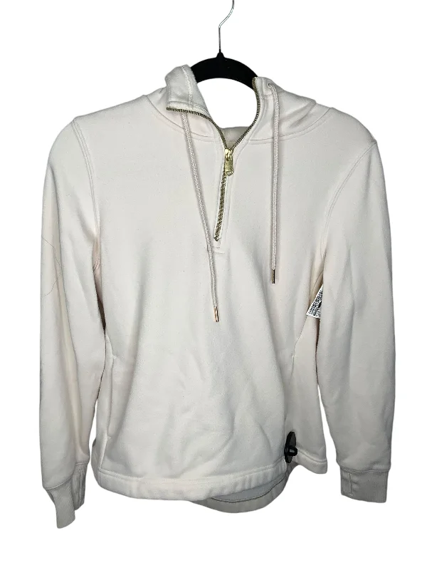 Grand Opening Sale Athletic Top Long Sleeve Hoodie By Athleta In Cream, Size: Sp