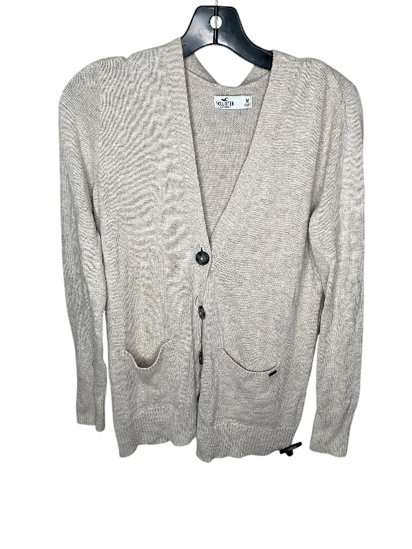 Weekend Deal Cardigan By Hollister In Tan, Size: M