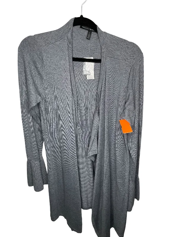 Best Bargains Cardigan By White House Black Market In Grey, Size: L