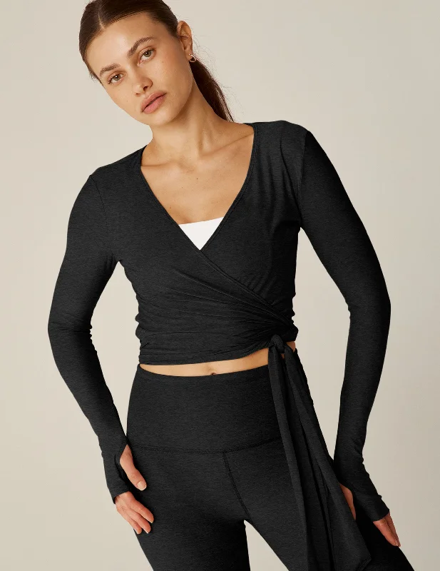 Limited Availability Featherweight Waist No Time Wrap Top