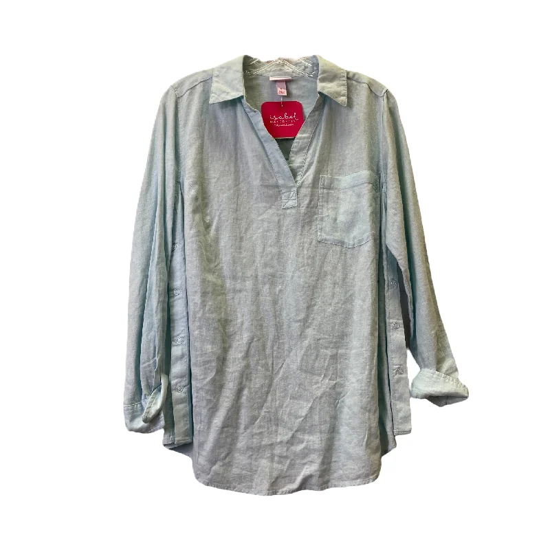Bargain Bin Maternity Athletic Top Long Sleeve By Isabel Maternity, Size: M