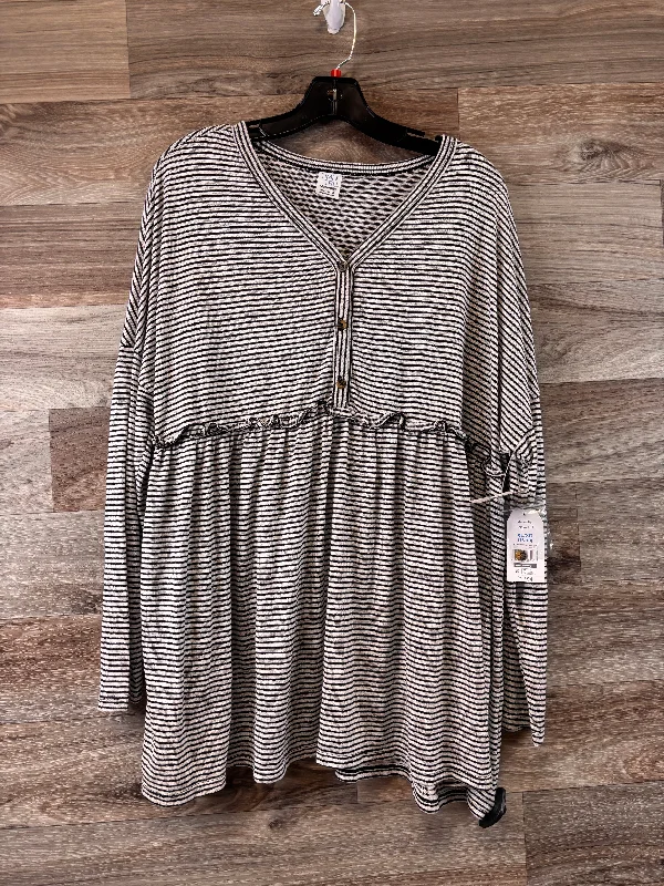 Don’t Miss Out Maternity Top Long Sleeve Time And Tru, Size Xl