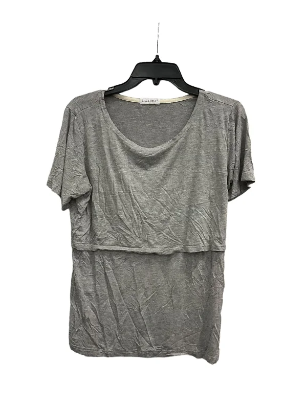 Quick Sale Maternity Top Short Sleeve Cmc, Size L