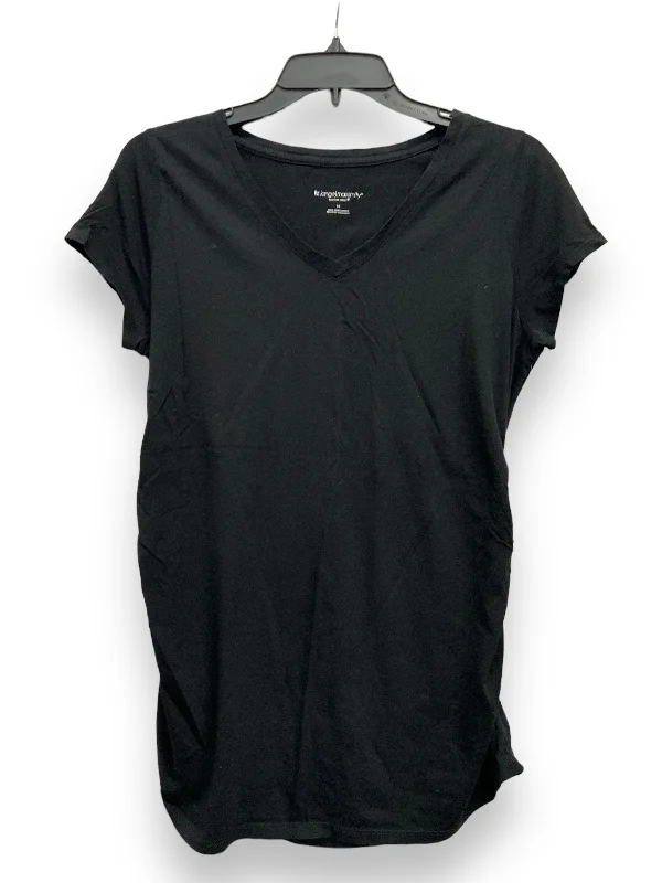 Blowout Deals Maternity Top Short Sleeve Liz Lange Maternity, Size M