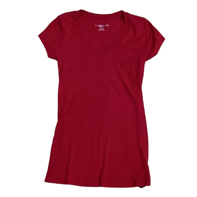 Warehouse Sale Maternity Top Short Sleeve Liz Lange Maternity, Size Xs