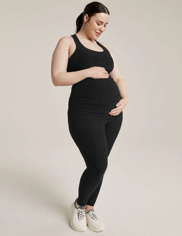 Shop and Save Spacedye Bases Covered Maternity Tank