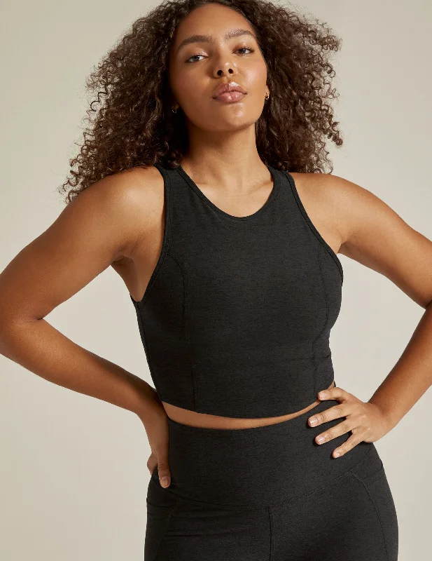 Great Deals Spacedye Motivate Cropped Tank