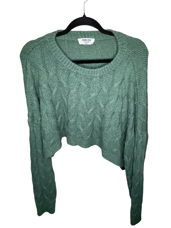 Can't Be Beat Sweater By Double Zero In Green, Size: M