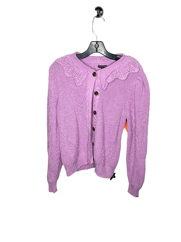 Bonus Savings Sweater By Who What Wear In Purple, Size: M