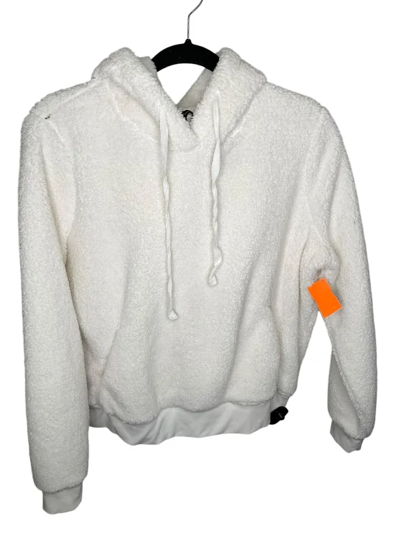Deal of the Week Sweatshirt Hoodie By Banana Republic In Cream, Size: M