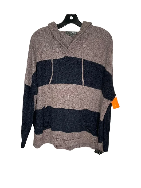 Mega Sale Sweatshirt Hoodie By Barefoot Dreams In Black & Brown, Size: L