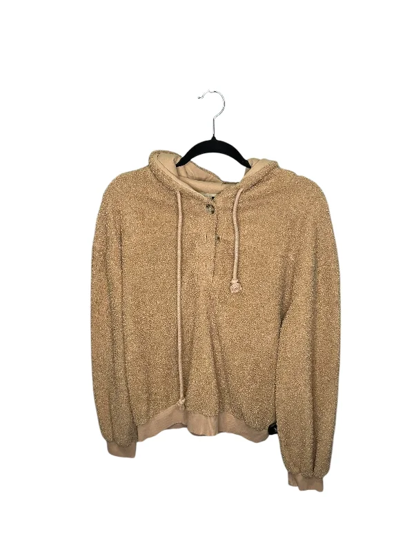 Unbeatable Prices Sweatshirt Hoodie By Current Air In Brown, Size: M