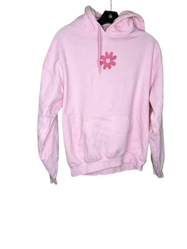 Closeout Sweatshirt Hoodie By Gildan In Pink, Size: M