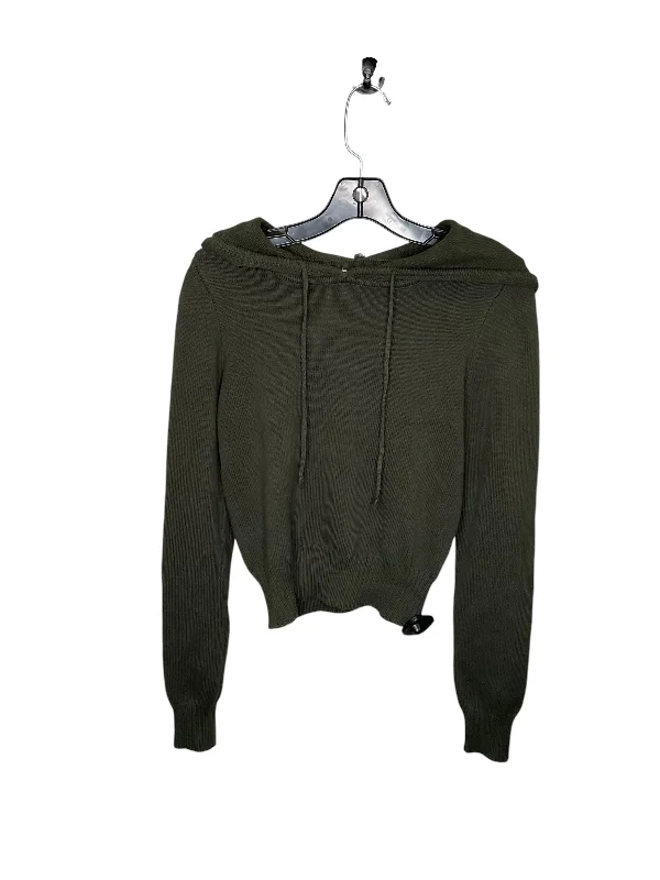 Bargain Prices Sweatshirt Hoodie By La Hearts In Green, Size: S