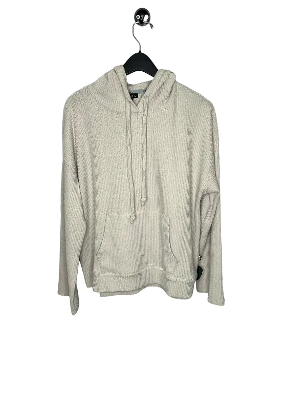 Massive Deals Sweatshirt Hoodie By Zelos In Tan, Size: L