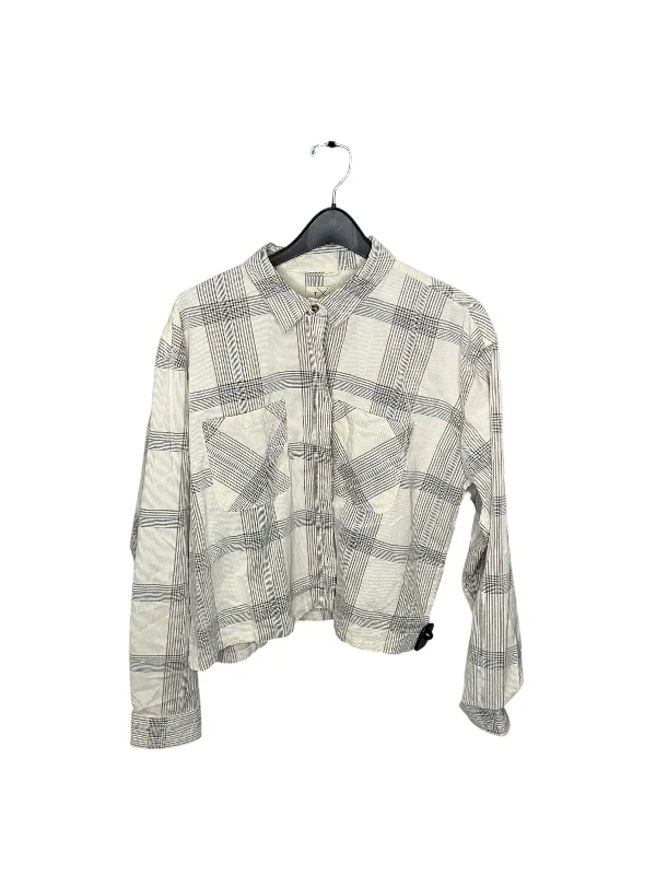 Reduced Prices Top Long Sleeve By Thread And Supply In White, Size: Xl