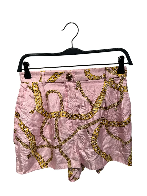 Savings Alert VERSACE/Shorts/M/Silk/MLT/Chain Link
